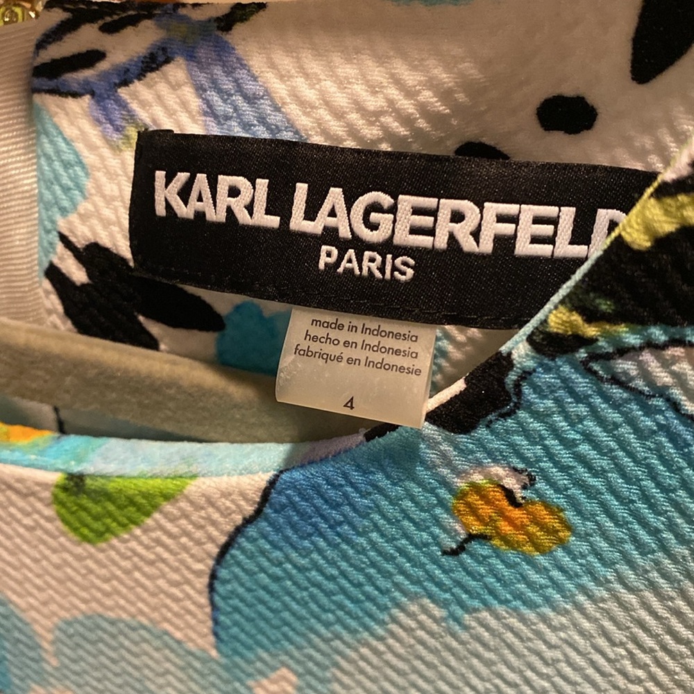 Karl Lagerfeld floral dress - Picture 5 of 9